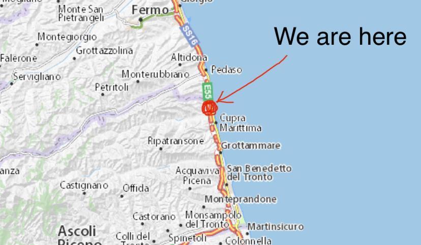 La Marinella Lägenhet Massignano Exteriör bild